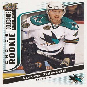 Steven Zalewski - 2009/2010 Upper Deck Choice Rookie Hockey Card